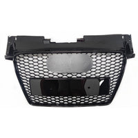Sport Grille Audi TT 2006-2014 Black Emblem - front view - Becquet Voiture
