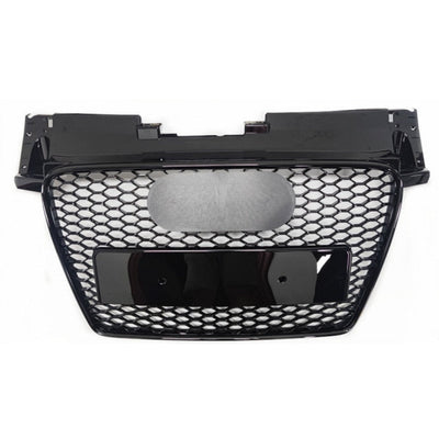 Calandre Sport Audi TT 2006-2014 Noir Embleme - vue de face - Becquet Voiture