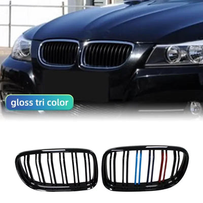 Calandre Sport BMW Série 3 E90 E91 LCI 2009-2011 - installé sur véhicule - Becquet Voiture