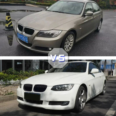 Calandre Sport BMW Série 3 E90 E91 LCI 2009-2011 - vue de profil - Becquet Voiture