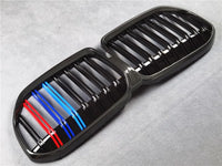 Calandre Sport BMW Série 7 G11 G12 Noir Brillant 2020+ - packshot studio - Becquet Voiture