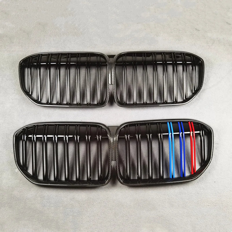 Calandre Sport BMW Série 7 G11 G12 Noir Brillant 2020+ - vue de face - Becquet Voiture