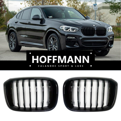 Calandre Sport BMW X3 G01 G08 2018-2021 Noir Mat - vue arrière - Becquet Voiture