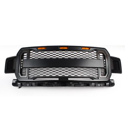 Calandre Sport Ford F150 2018-2019 Noir - vue de face - Becquet Voiture
