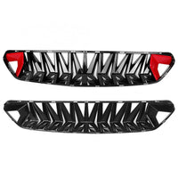 Calandre Sport Ford Mustang 2014-2017 Noir Rouge - vue arrière - Becquet Voiture