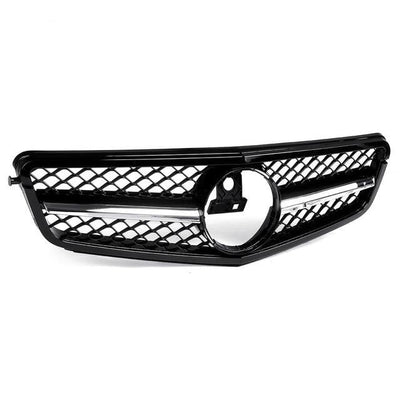 Calandre Sport Mercedes Classe C W204 2008-2014 - vue de trois-quarts - Becquet Voiture