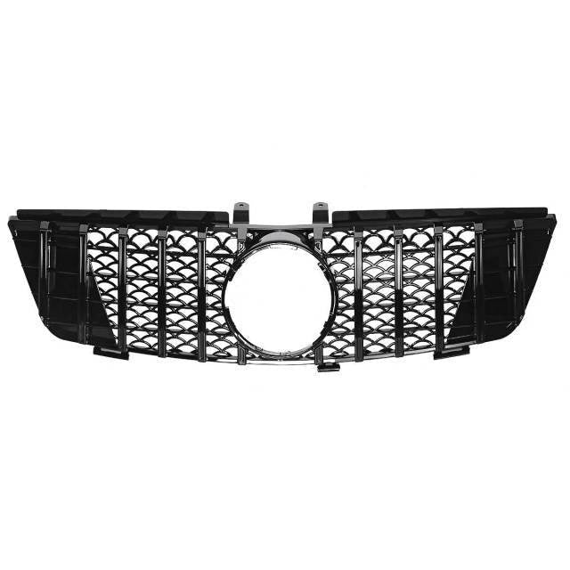 Calandre Sport Mercedes ML W164 2005-2008 - vue de face - Becquet Voiture