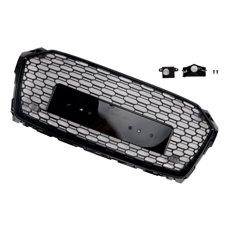 Calandre Sport Nid d'Abeille RS5 Audi A5 S5 B9 - vue de trois-quarts 2 - Becquet Voiture