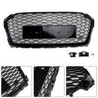 Calandre Sport Nid d'Abeille RS5 Audi A5 S5 B9 - vue rapprochée - Becquet Voiture