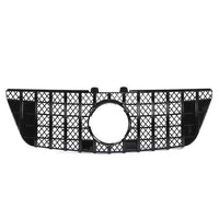 Black Chrome Sport Grille Mercedes ML W164 2009-2011 - front view - Becquet Voiture