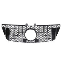 Black Chrome Sport Grille Mercedes ML W164 2009-2011 - side view - Becquet Voiture