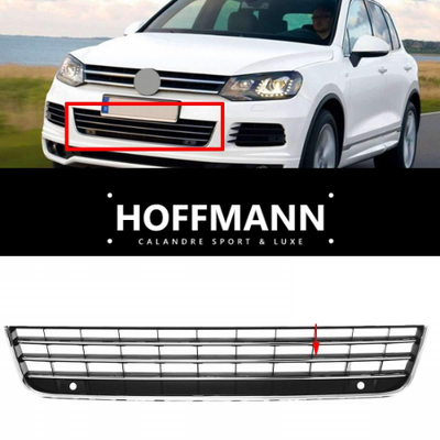 Calandre Sport VW Touareg 2011-2014 Noir - vue de profil - Becquet Voiture