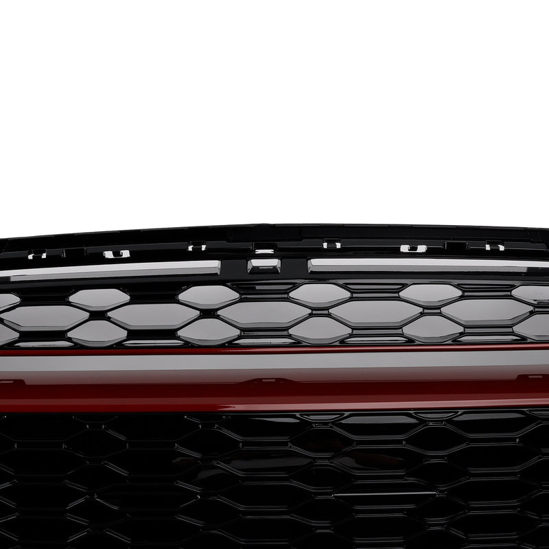 Calandre Style GP Noir Brillant Rouge Mini Cooper F55 F56 F57 - packshot studio - Becquet Voiture