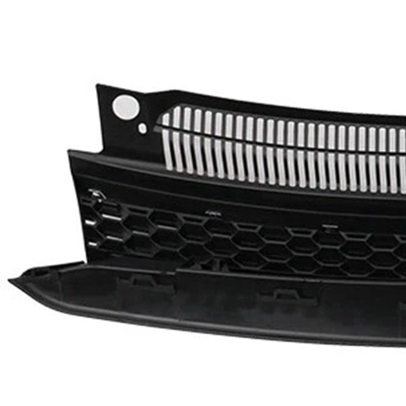 Calandre Style GTI VW Golf 6 MK6 Chrome Noir - packshot studio - Becquet Voiture