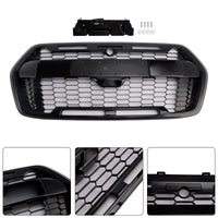 Calandre Style Raptor Noir Ford Transit MK8 Trail 2019-2025 - vue rapprochée - Becquet Voiture