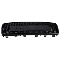 RS6-Style-Kühlergrill Wabenmuster Audi A6 S6 C7 2016–2018 Schwarz - im Einsatz - Becquet Voiture
