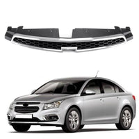 Calandre Supérieure Avant Chevrolet Cruze ABS Noir 2009-2014 - vue de face - Becquet Voiture