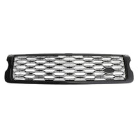 Calandre Supérieure Range Rover Vogue L405 2013-2017 Noir Chrome - en situation - Becquet Voiture