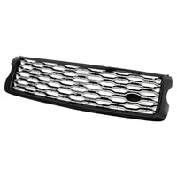 Calandre Supérieure Range Rover Vogue L405 2013-2017 Noir Chrome - installé sur véhicule 2 - Becquet Voiture