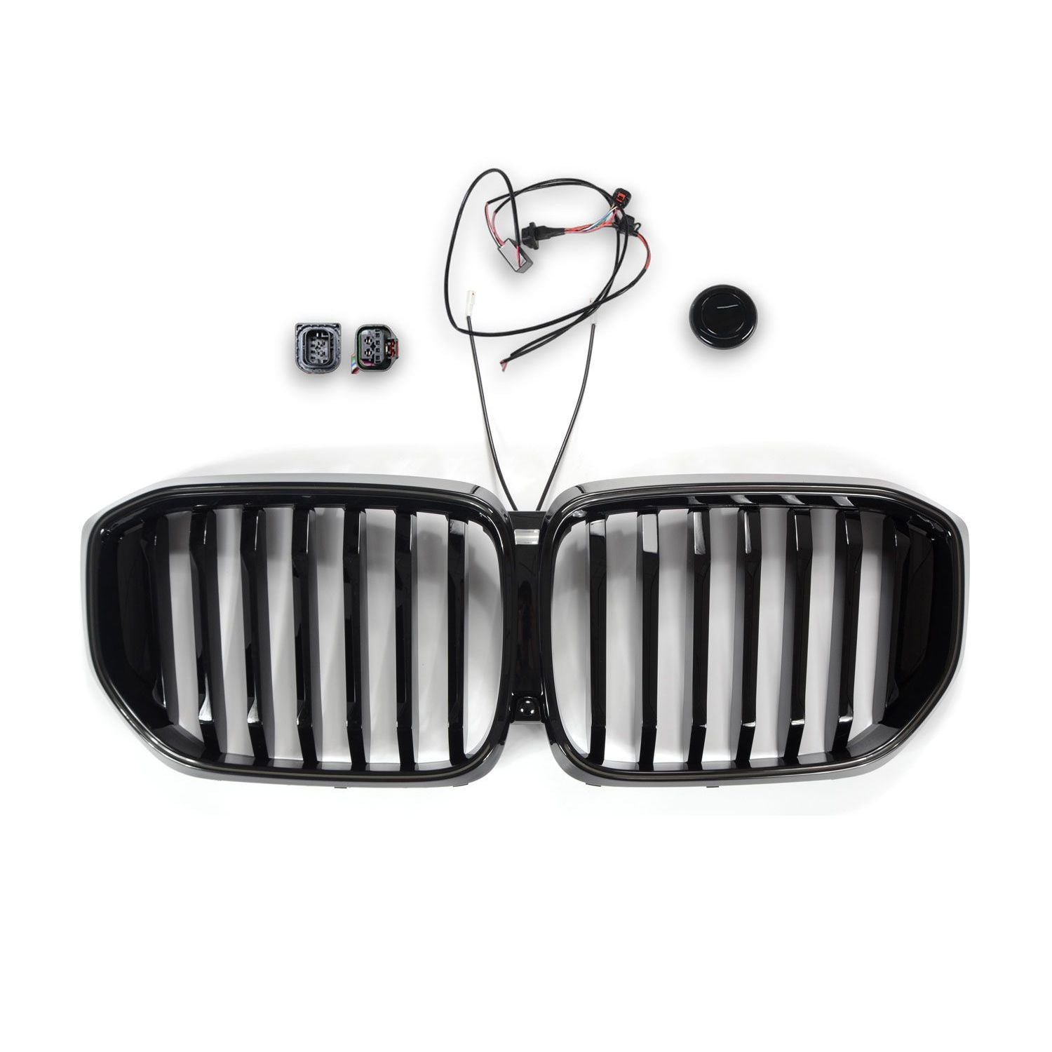 Grilles Calandre Noir LED BMW X5 G05 Simple Lame
