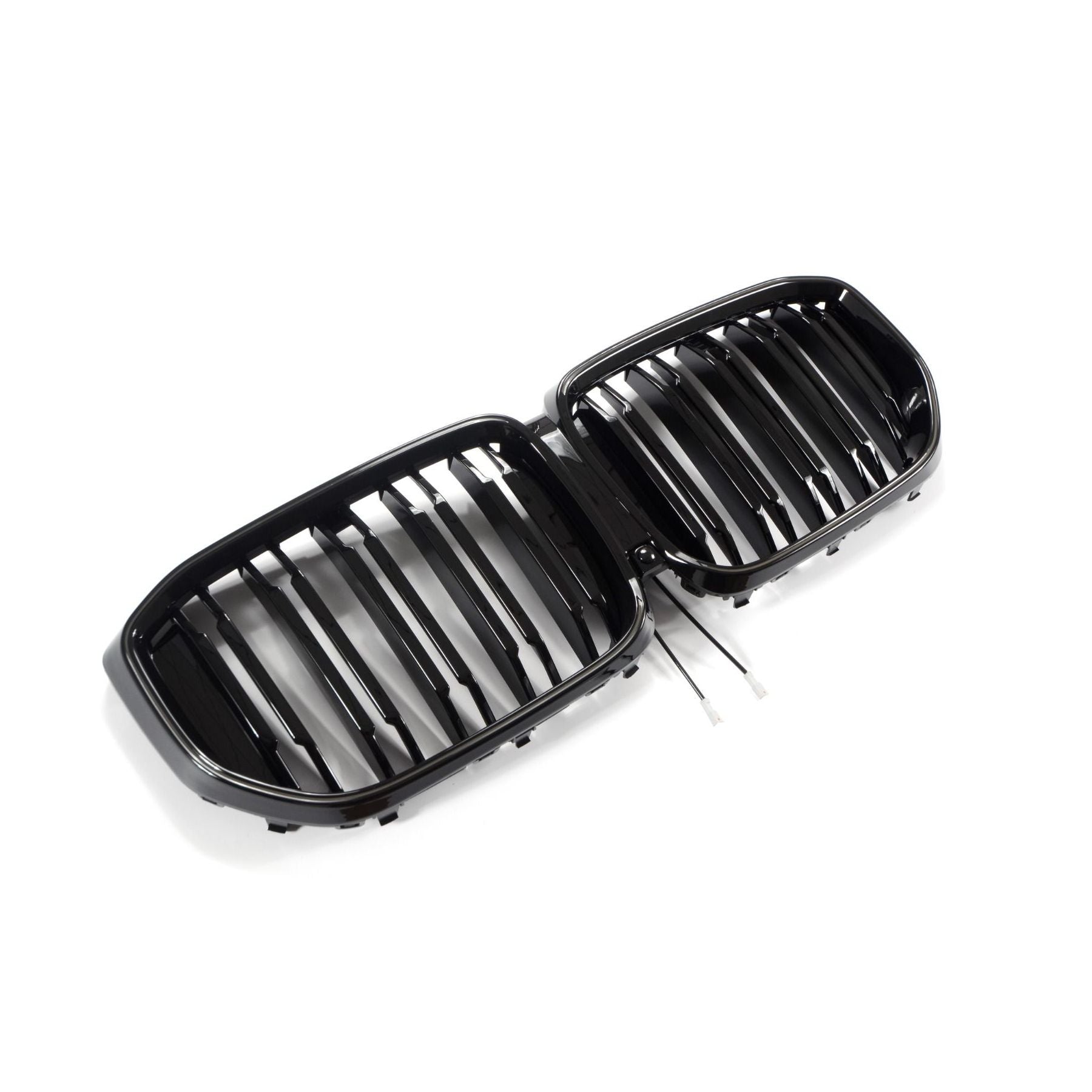 Grilles Calandre Noir LED BMW X5 G05 Simple Lame - vue 5