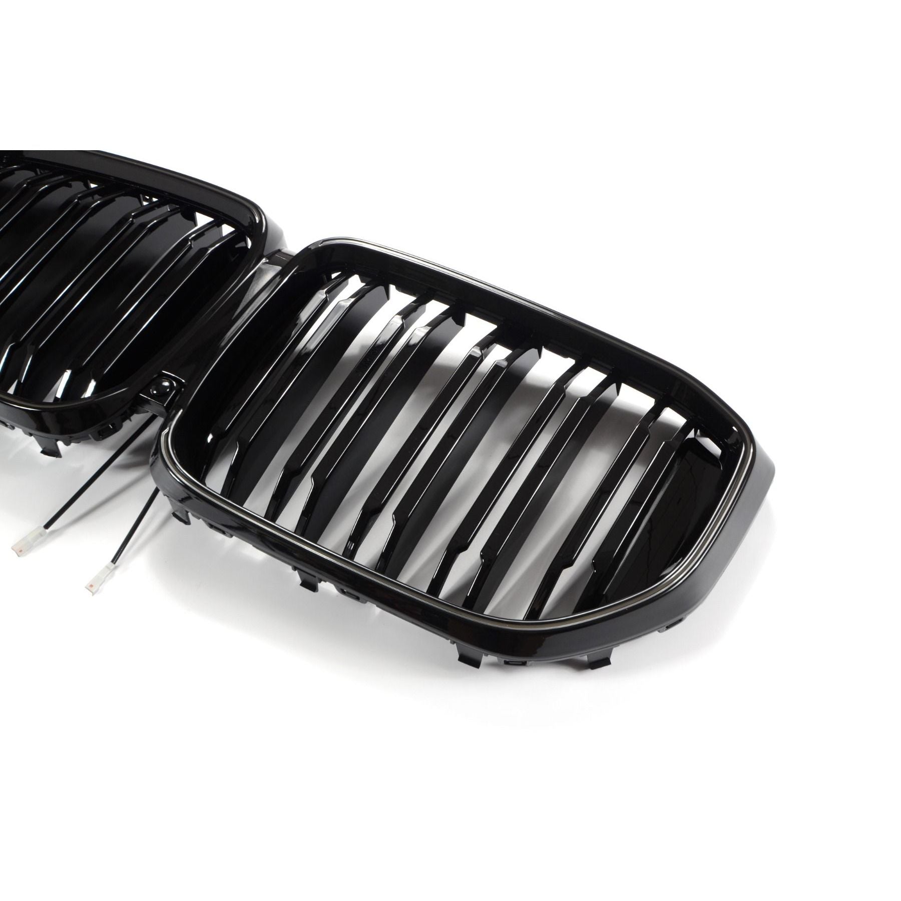 Grilles Calandre Noir LED BMW X5 G05 Simple Lame - vue 6