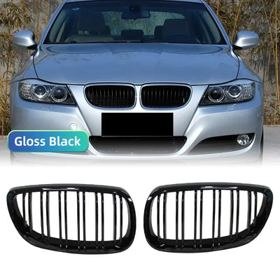 Calandres BMW E92 E93 M3 2006-2009 (Paire) - détail du montage - Becquet Voiture