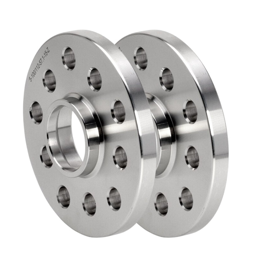 Cales Élargisseur de Voie 5x112 5x100 Audi VW 15mm 20mm - vue de face - Becquet Voiture