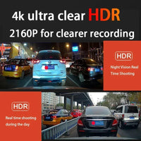 4K DVR Dash Cam Lamborghini Urus - three-quarter view - Becquet Voiture