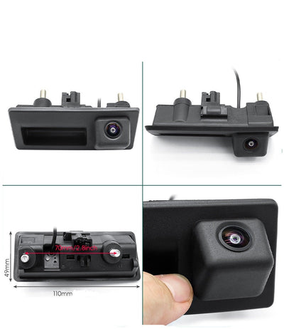 Caméra Recul Intégration Origine Audi VW 1080P 170° - vue arrière - Becquet Voiture