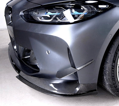 Canards 3D Fibre Carbone BMW M3 M4 G80 G82 - vue arrière - Becquet Voiture