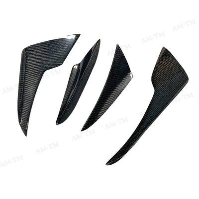 Canards Splitter Avant Carbone Toyota GT86 Subaru BRZ - vue arrière - Becquet Voiture