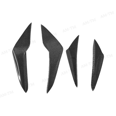 Canards Splitter Avant Carbone Toyota GT86 Subaru BRZ - vue de trois-quarts - Becquet Voiture