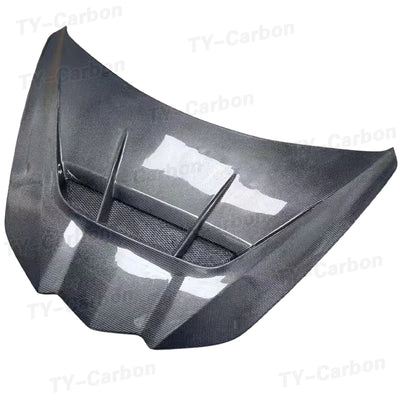 Capot Carbone Chevrolet Corvette C8 Z06 Style ZR1 2020+ - vue arrière - Becquet Voiture