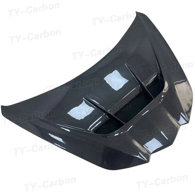 Capot Carbone Chevrolet Corvette C8 Z06 Style ZR1 2020+ - vue de dessus - Becquet Voiture