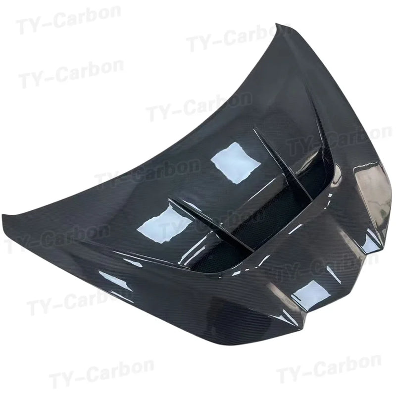 Capot Carbone Chevrolet Corvette C8 Z06 Style ZR1 2020+ - vue de dessus - Becquet Voiture