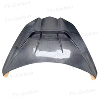 Capot Carbone Chevrolet Corvette C8 Z06 Style ZR1 2020+ - vue de profil - Becquet Voiture