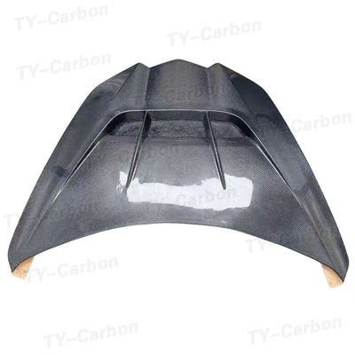 Capot Carbone Chevrolet Corvette C8 Z06 Style ZR1 2020+ - vue de profil - Becquet Voiture