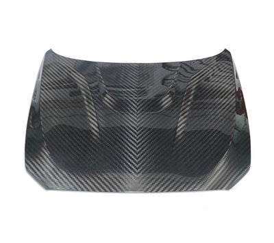 Capot Carbone Sèche BMW M2 F87 - vue de face - Becquet Voiture