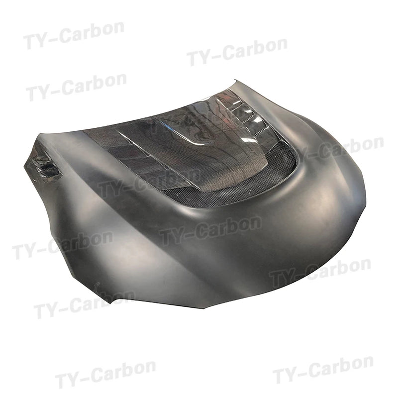 Capot Carbone Toyota GR Supra A90 A91 MK5 Style VRS 2019+ - vue de dessus - Becquet Voiture