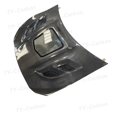 Capot Carbone Toyota GT86 BRZ FRS 2012-2019 - vue de profil - Becquet Voiture