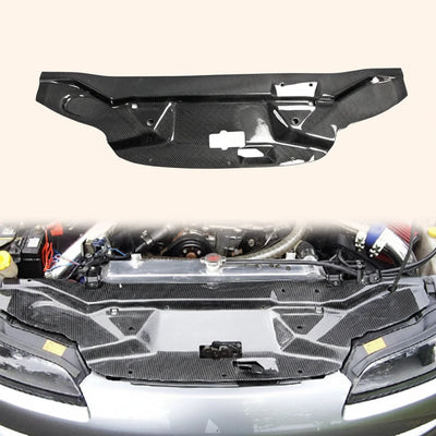Capot Carbone Ventilé Nissan Silvia S15 1999-2002 - vue de face - Becquet Voiture