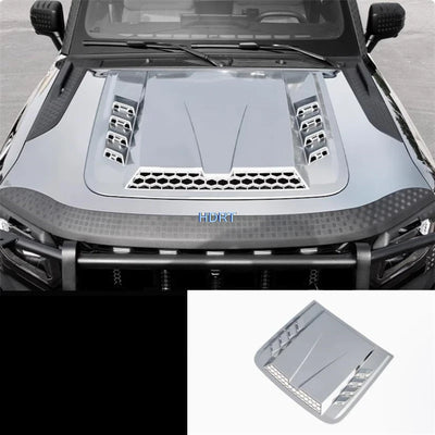 Capot de Scoop d'Admission d'Air Avant Chery Jetour T2 Traveler 2023+ - en situation - Becquet Voiture