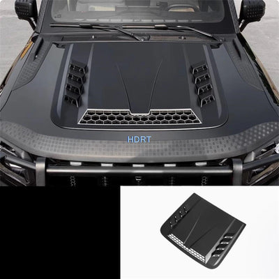 Capot de Scoop d'Admission d'Air Avant Chery Jetour T2 Traveler 2023+ - vue de dessus - Becquet Voiture