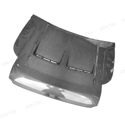 Capot en Fibre de Carbone Land Rover Defender 2020+ - vue arrière - Becquet Voiture