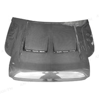 Capot en Fibre de Carbone Land Rover Defender 2020+ - vue de profil - Becquet Voiture