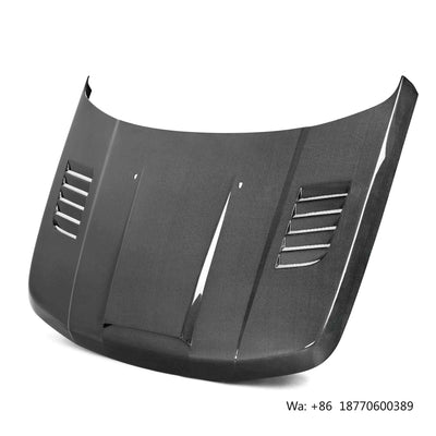 Capot en Fibre de Carbone Range Rover Sport L320 2010 - vue de profil - Becquet Voiture