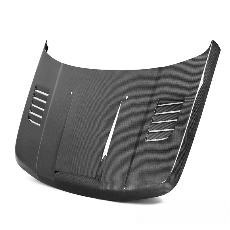 Capot en Fibre de Carbone Range Rover Sport L320 2010 - vue de profil - Becquet Voiture