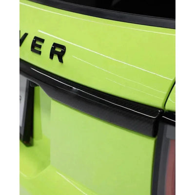 Capot en Fibre de Carbone Range Rover Sport L494 2014-2017 - vue de profil - Becquet Voiture