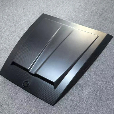 Capot Fibre de Carbone Mercedes Classe G W463 W464 - installé sur véhicule - Becquet Voiture